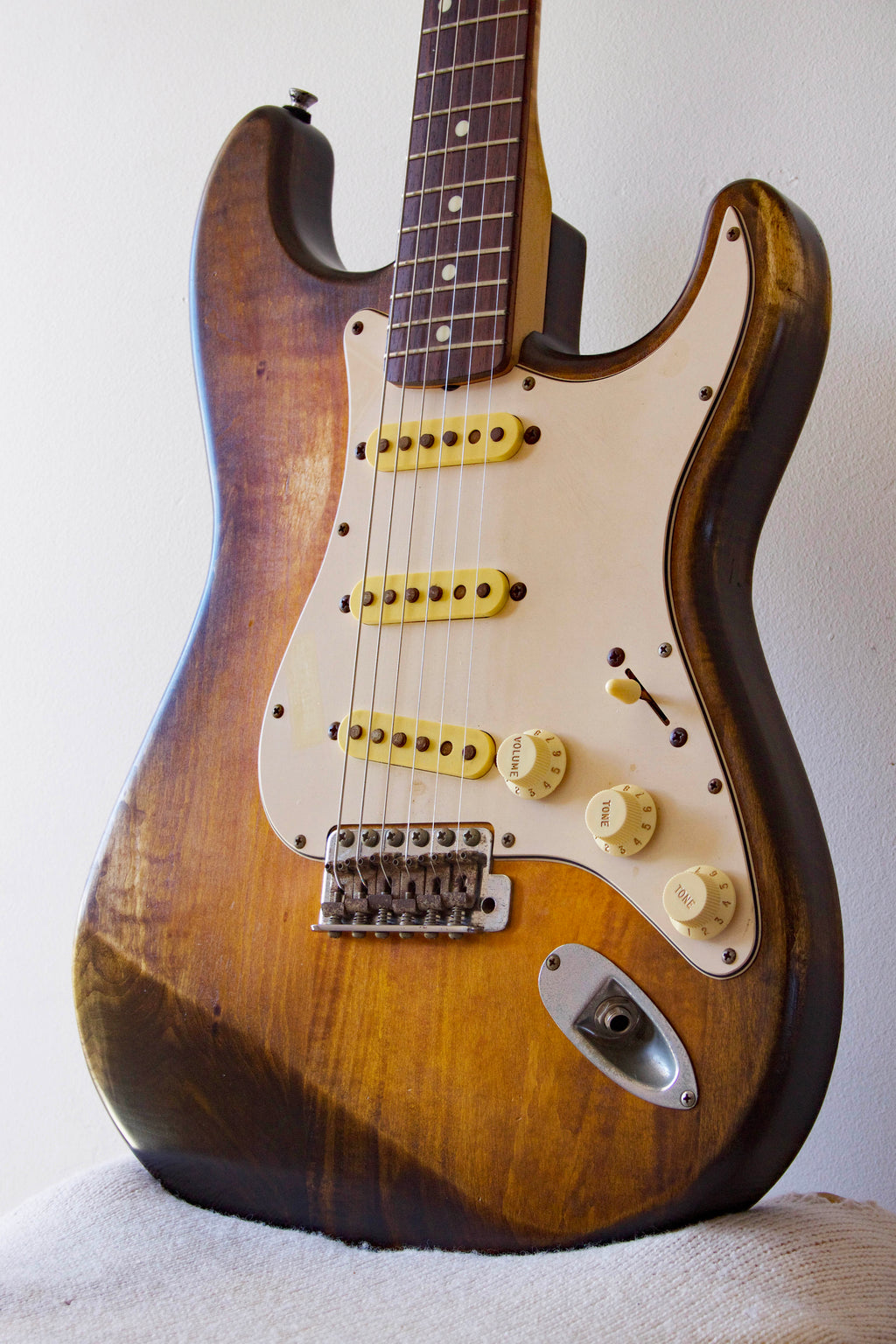 Fender-JPGW Stratocaster Hand Rubbed Relic Burst 1993/4