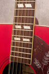 Cimar 370-12 Hummingbird Style 12-String Acoustic Cherry Burst 1976