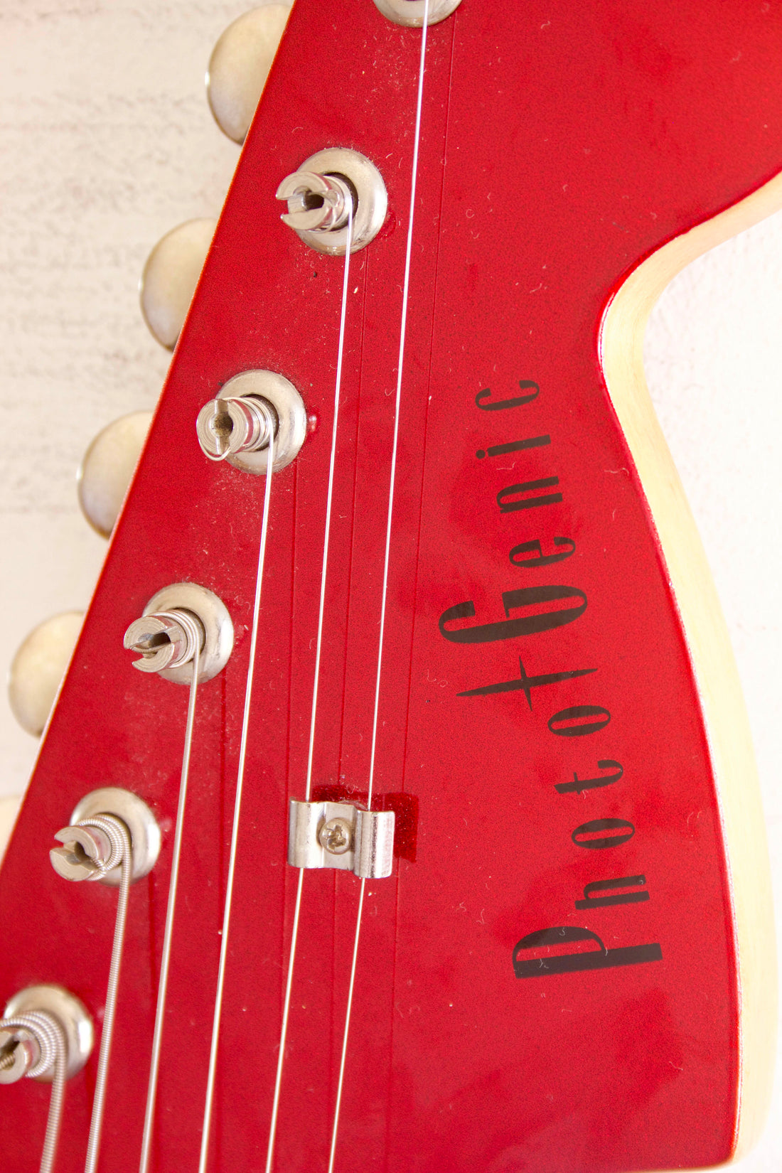 Photogenic Johnny Marr Jag Copy Candy Apple Red – Topshelf Instruments