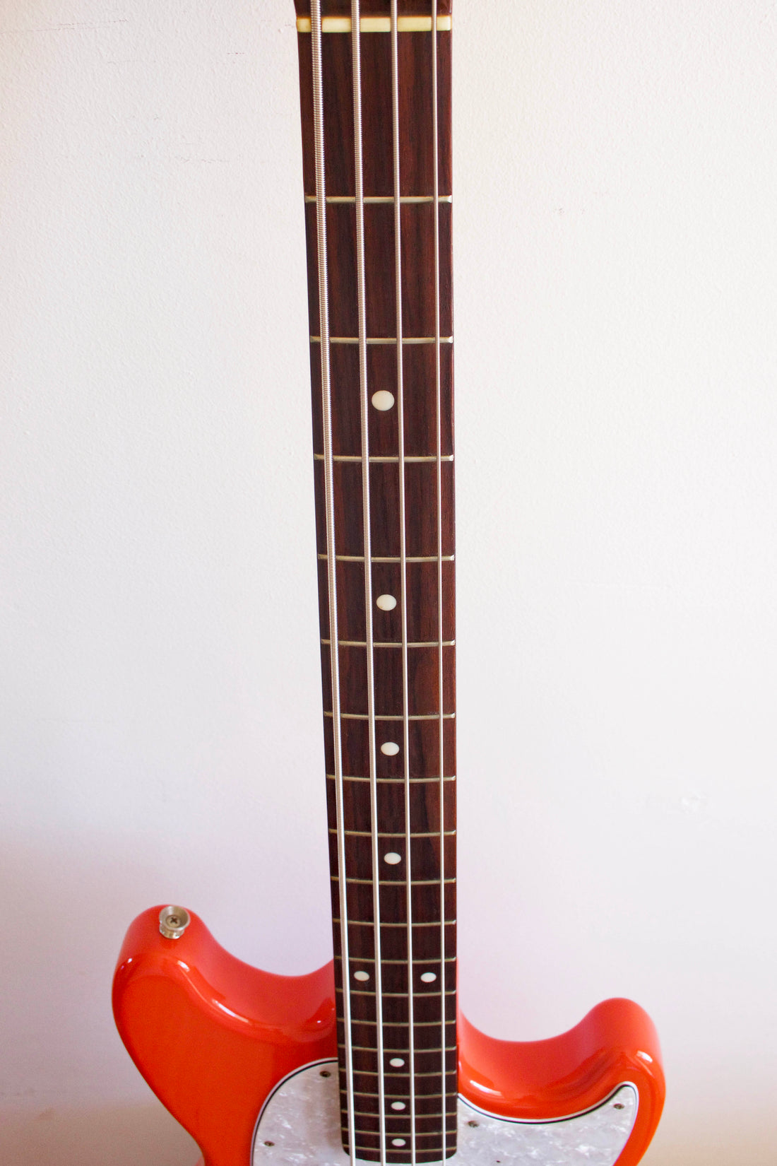 Fender Mustang Bass Fiesta Red 1997-00
