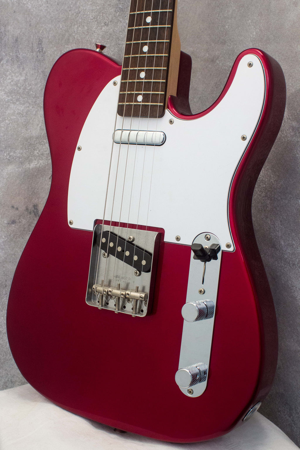 Fender Japan '71 Telecaster TL71/ASH Old Candy Apple Red 2011