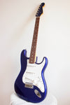 Fender '62 Reissue Stratocaster Texas Specials Jupiter Blue Matching Headstock 1999-02