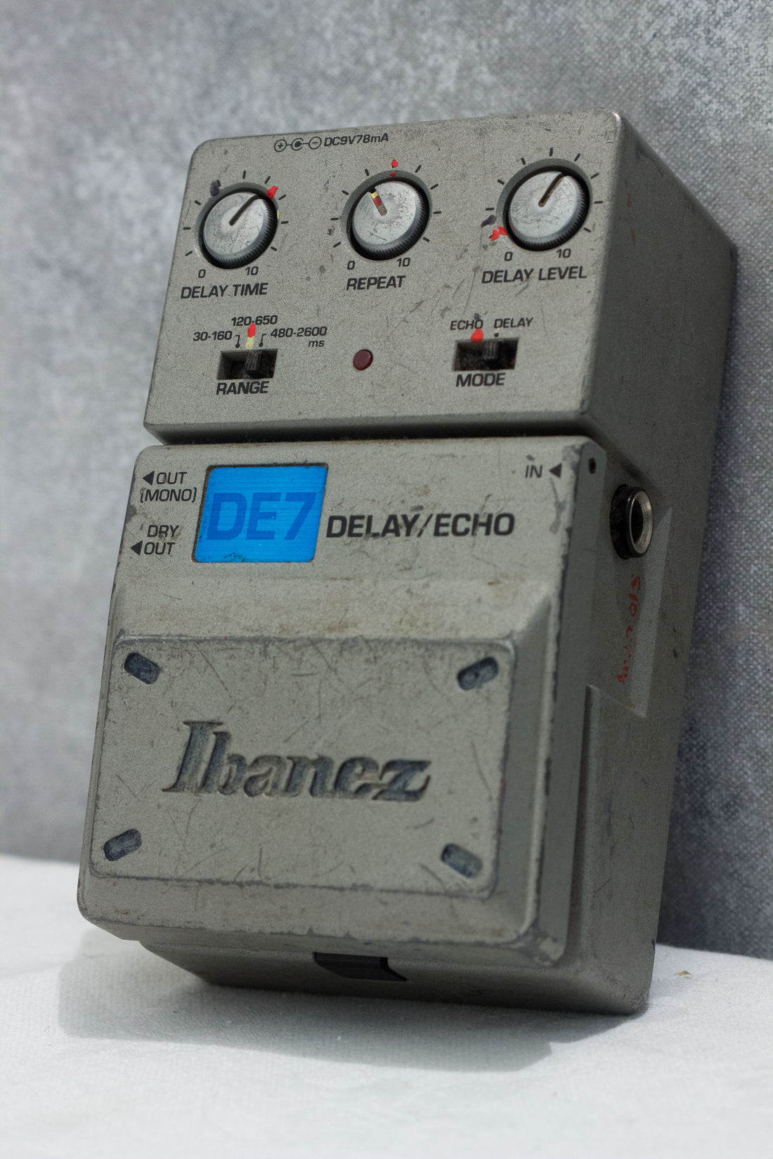 Ibanez DE7 Delay/Echo Pedal