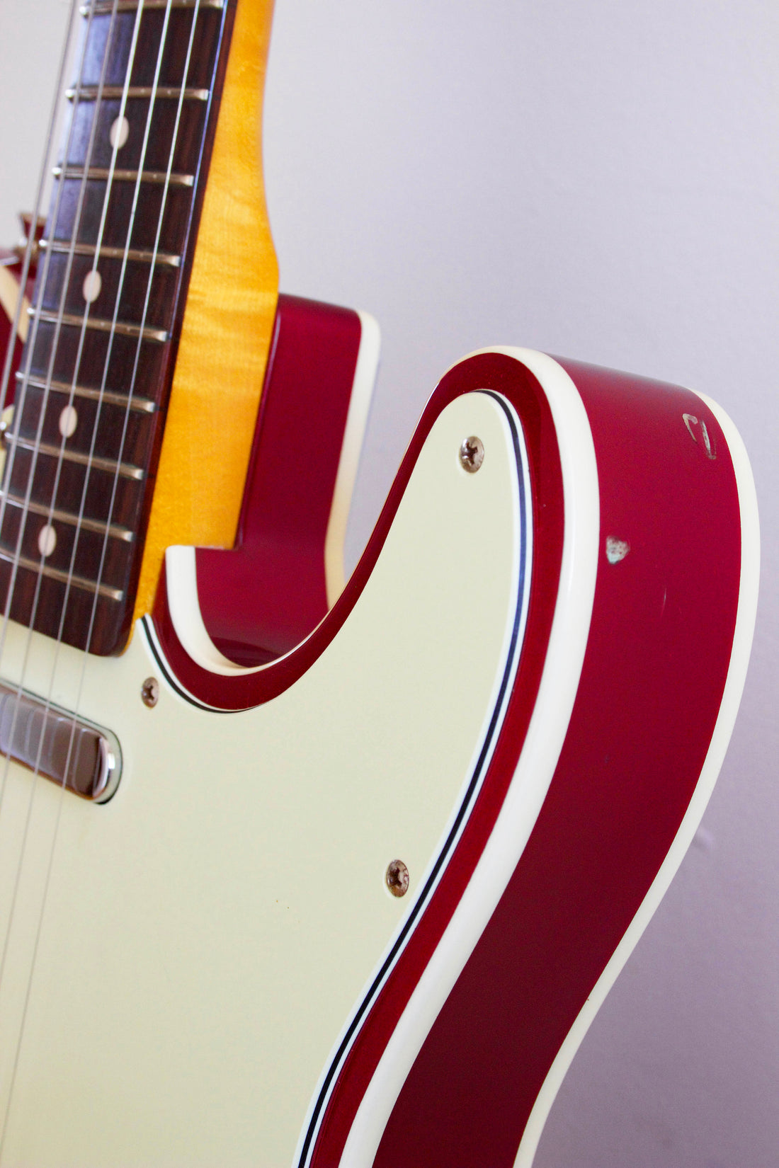 Fender Telecaster '62 Reissue Texas Specials Bound Candy Apple Red 2006-8