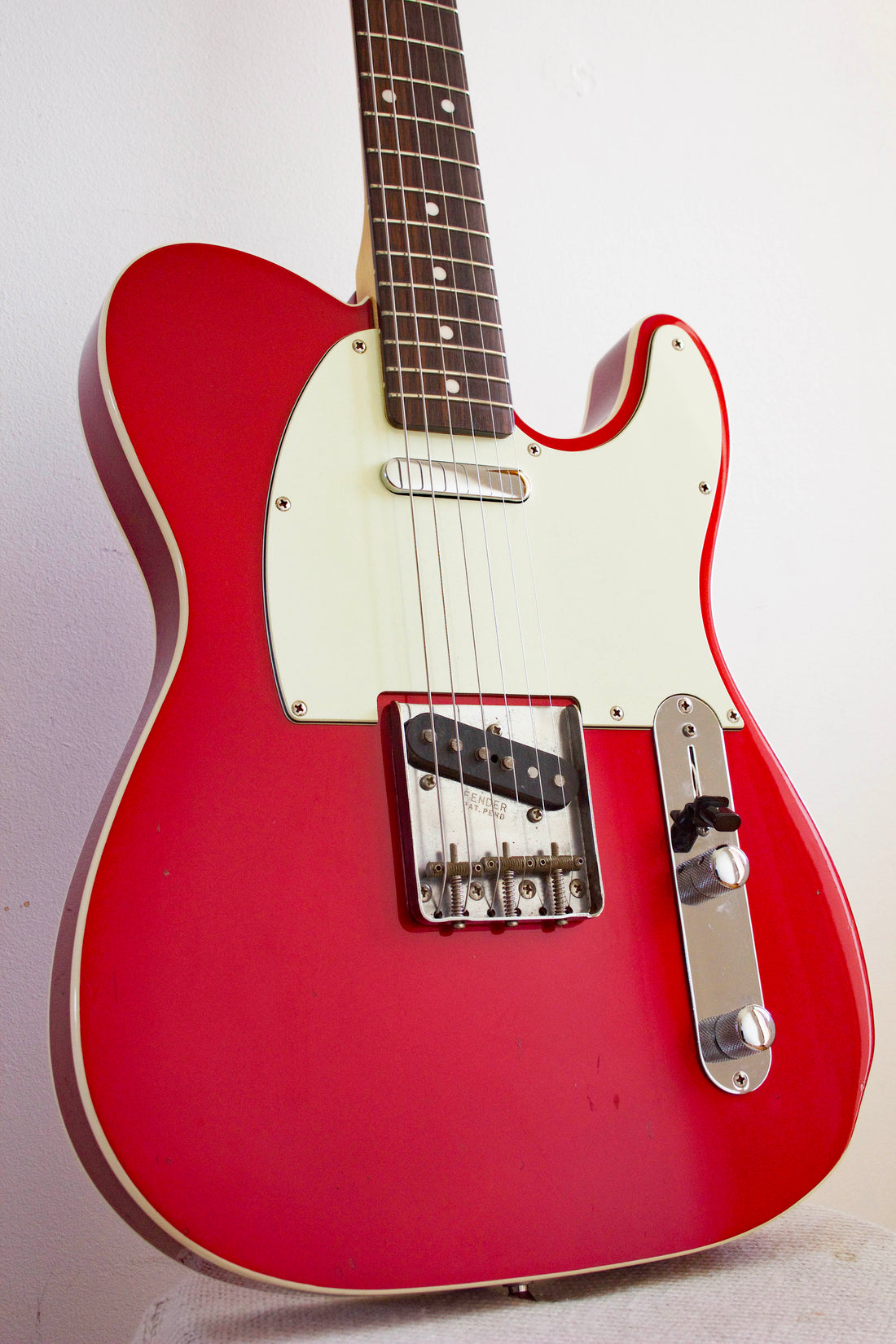 Fender Telecaster '62 Reissue Texas Specials Bound Candy Apple Red 2006-8