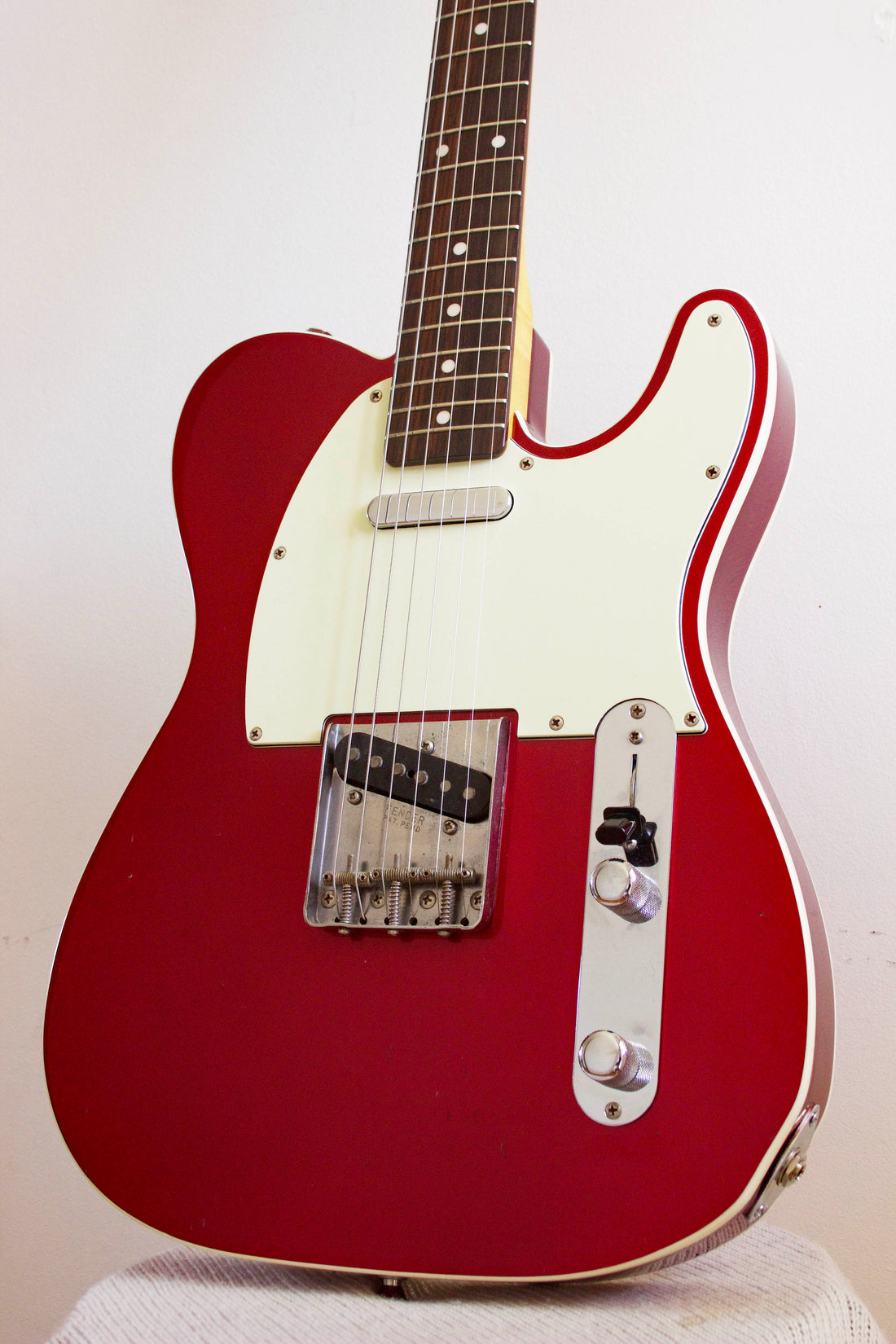 Fender Telecaster '62 Reissue Texas Specials Bound Candy Apple Red 2006-8