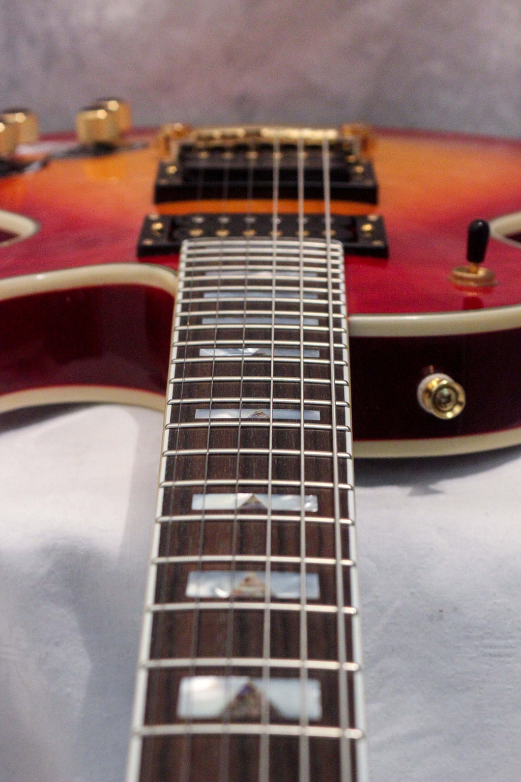 Epiphone Les Paul Custom Prophecy Plus GX Cherry Burst 2015