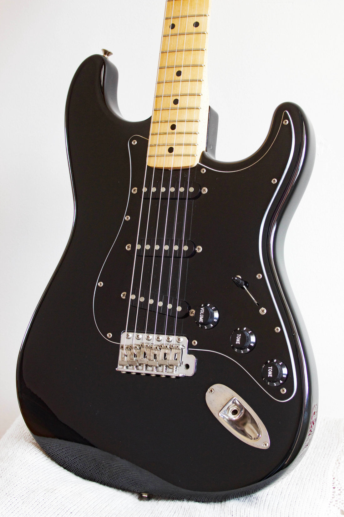 Squier Stratocaster Silver Series Black SST33 1993/94
