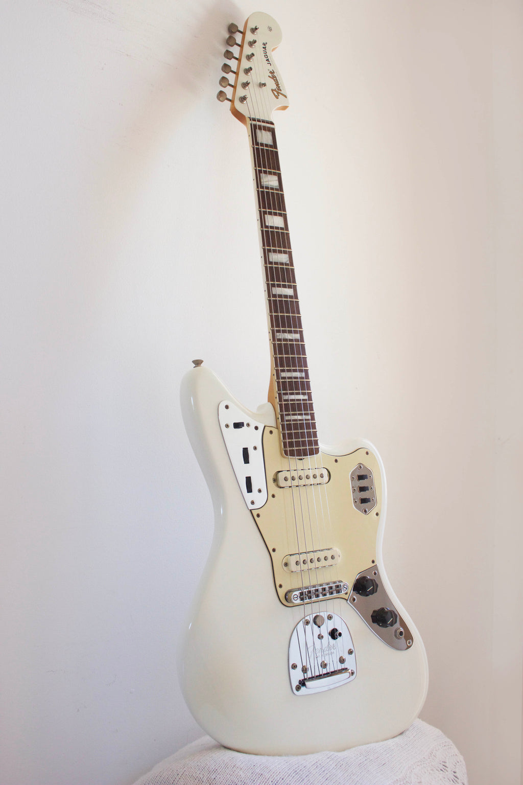 Fender Ken Custom Jaguar FSR Arctic White 2013