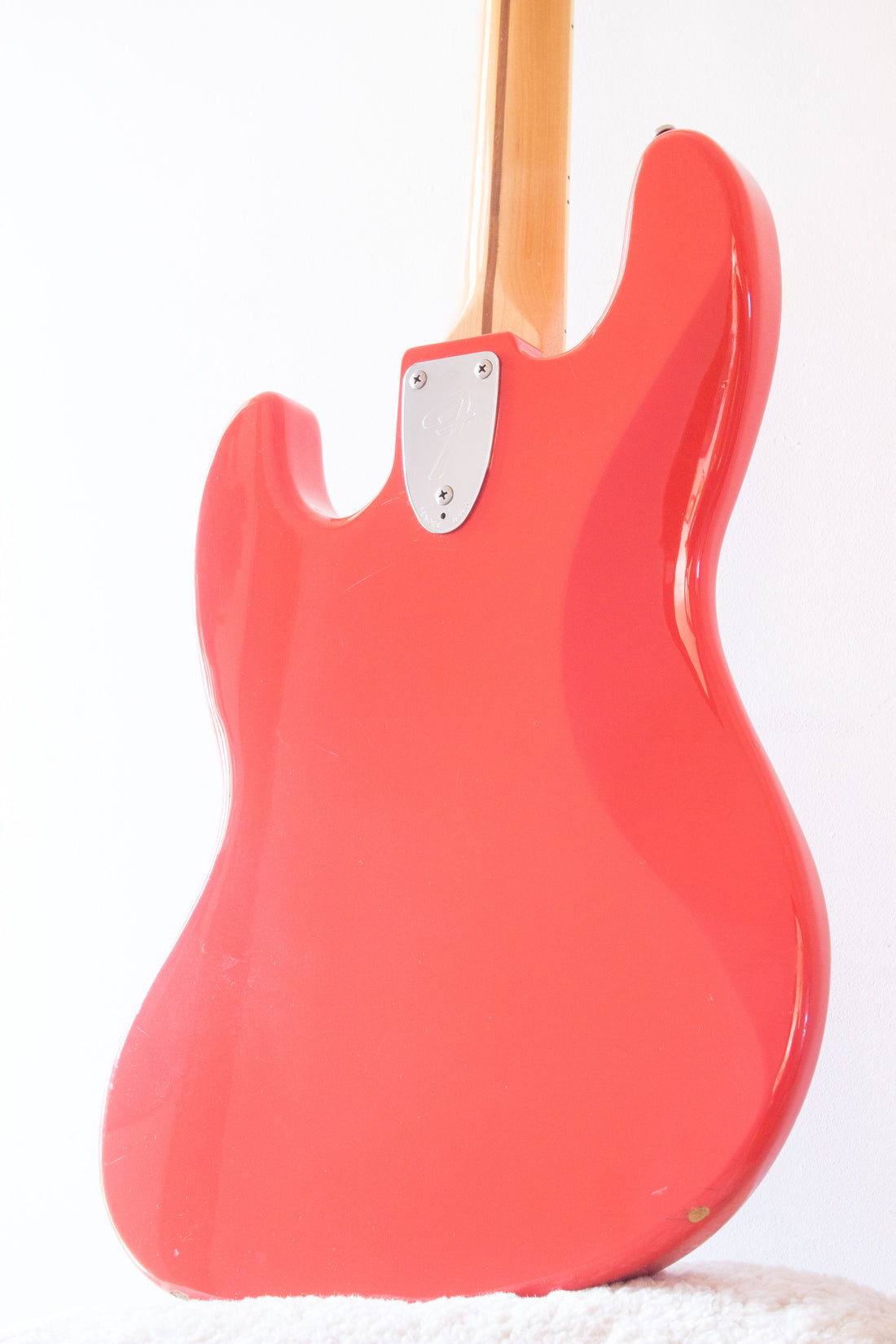 Fender Japan '75 Reissue Jazz Bass JB75-90US Fiesta Red 1997-00