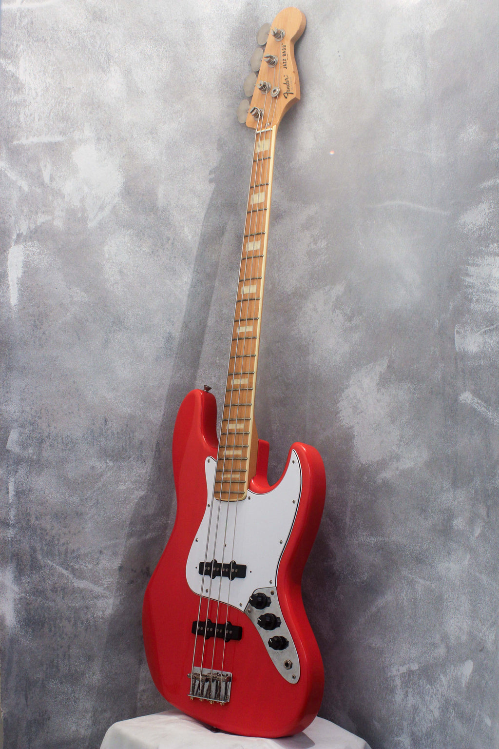 Fender Japan '75 Jazz Bass JB75-90US Fiesta Red 1996