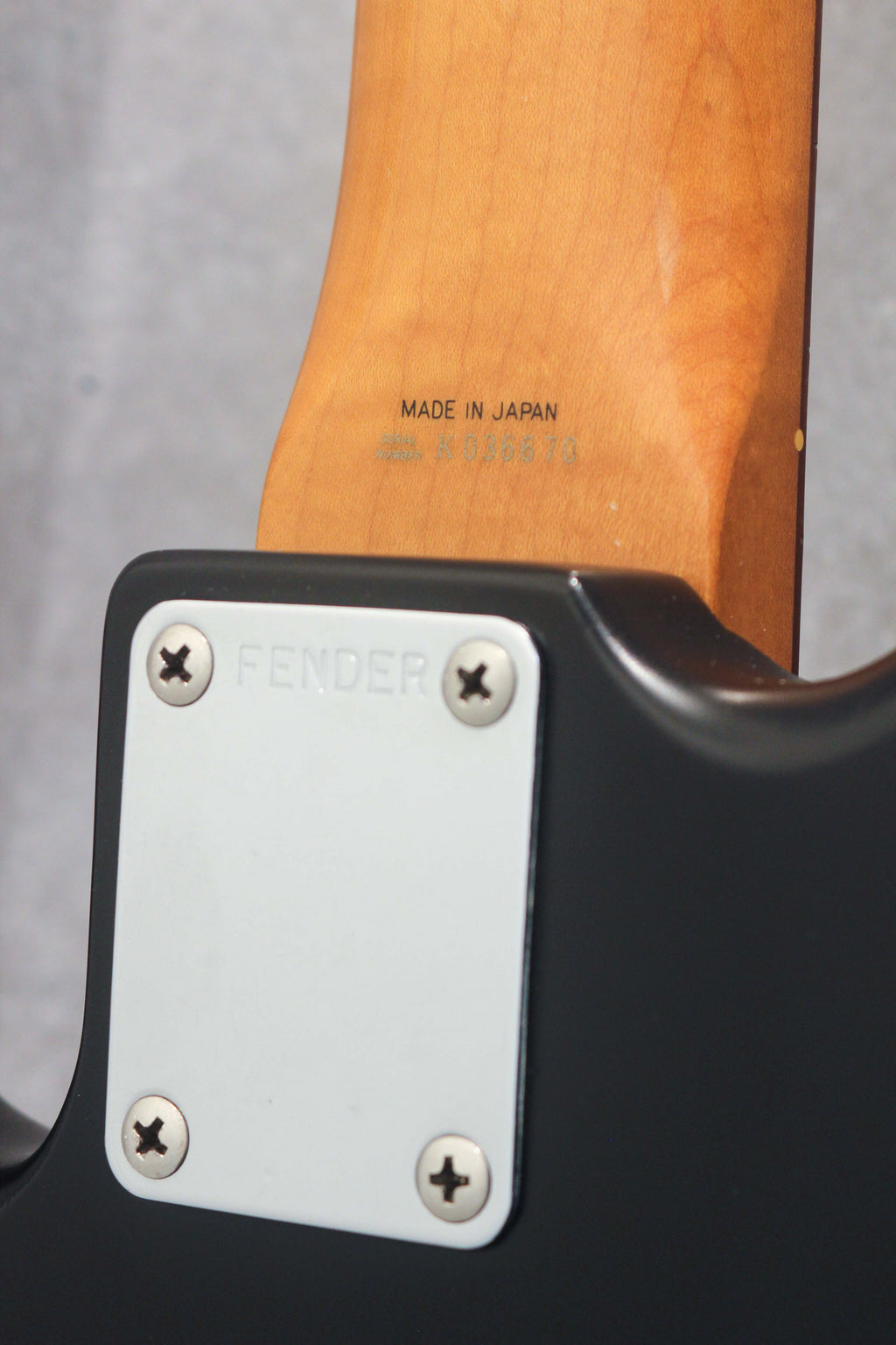 Fender Japan '62 Precision Bass PB62-53 Matte Black 1991