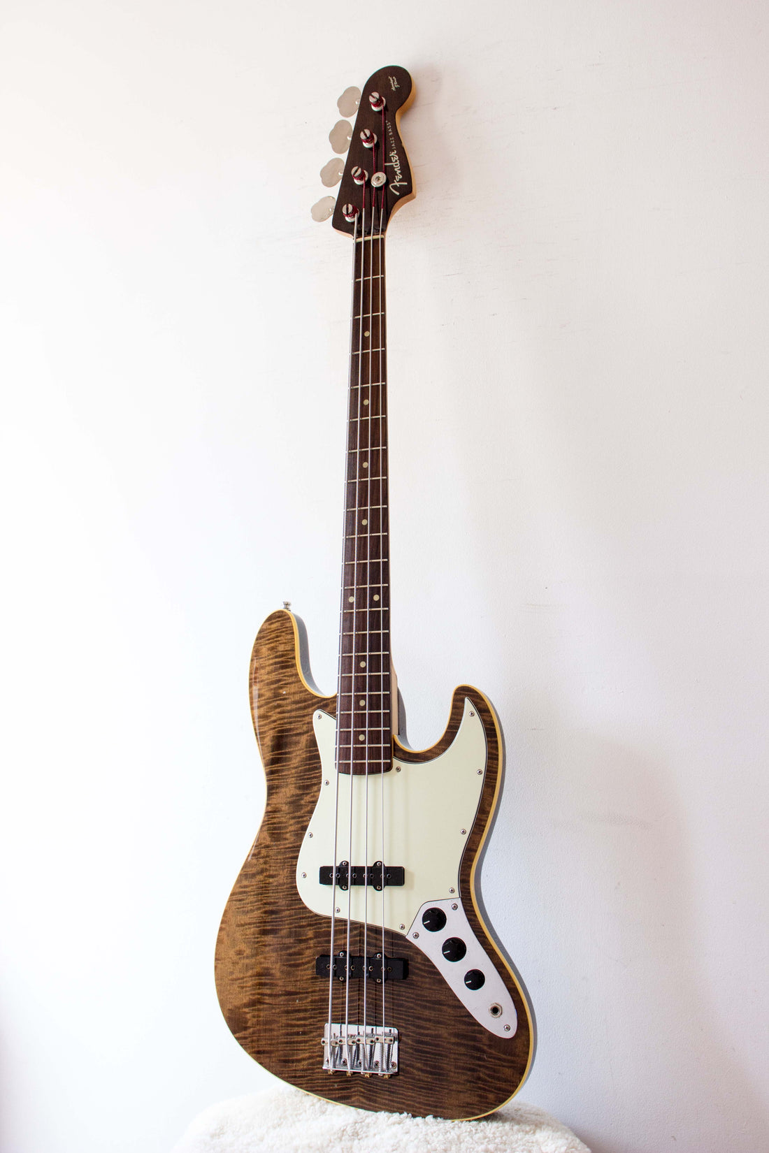 Fender Aerodyne Jazz Bass Dimarzio Collection AJB-110DMC  Flame Walnut 2006-08