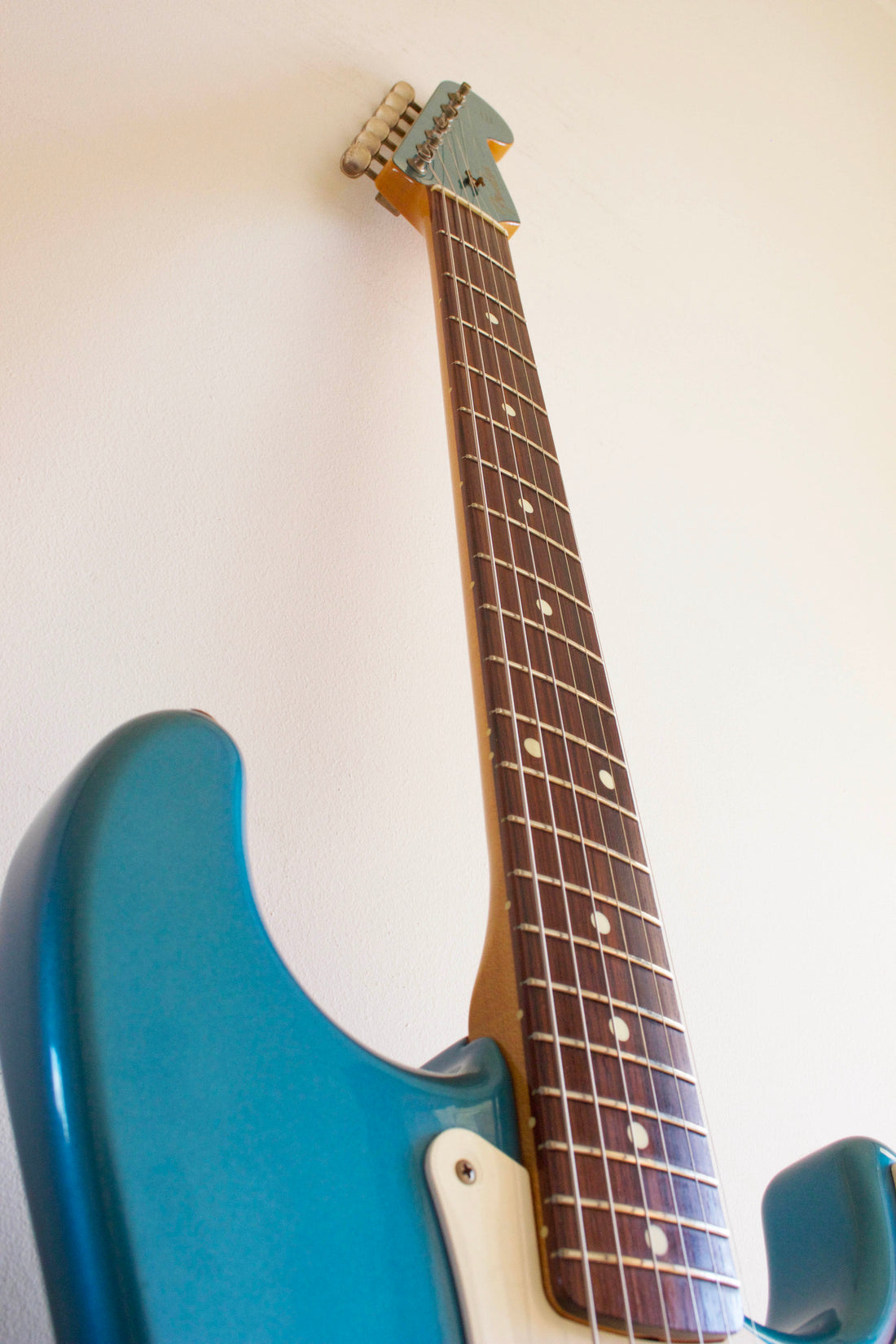 Fender '62 Reissue Stratocaster Lake Placid Blue Matching Headstock 1997-00