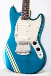 Fender Japan '73 Reissue Competition Mustang MG73/CO Aged Lake Placid Blue 1989