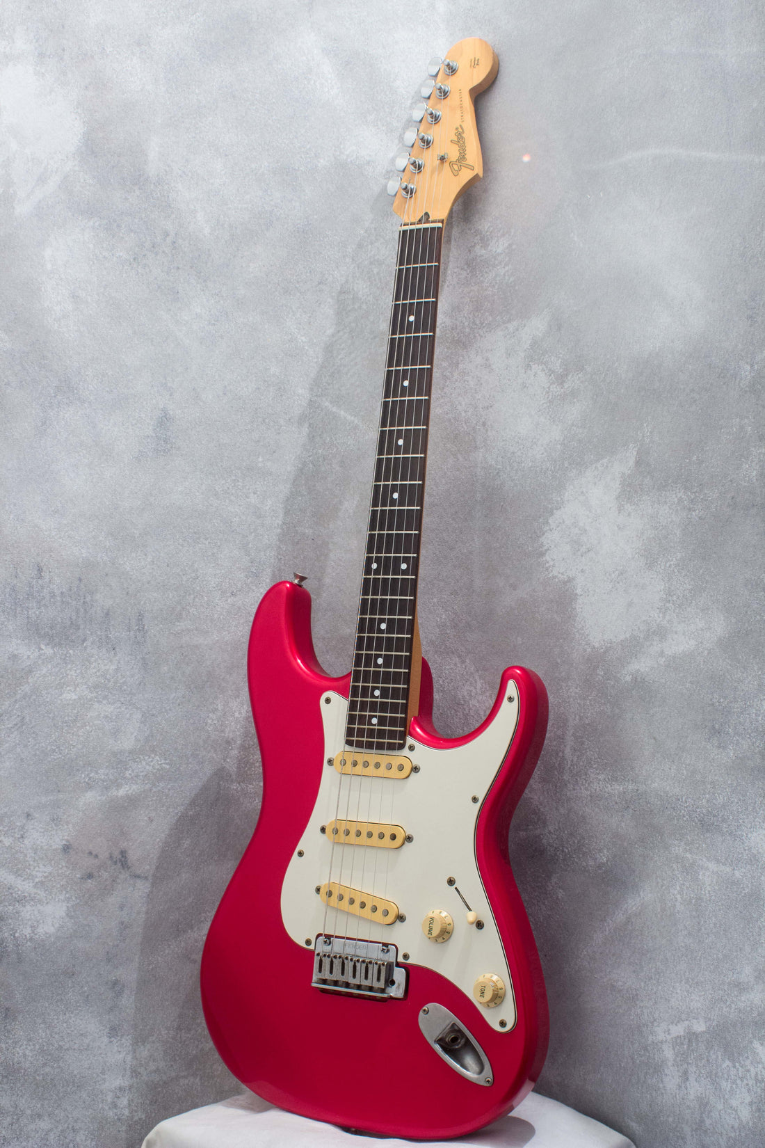 Fender Japan Short Scale Stratocaster STS55 Candy Apple Red 1988