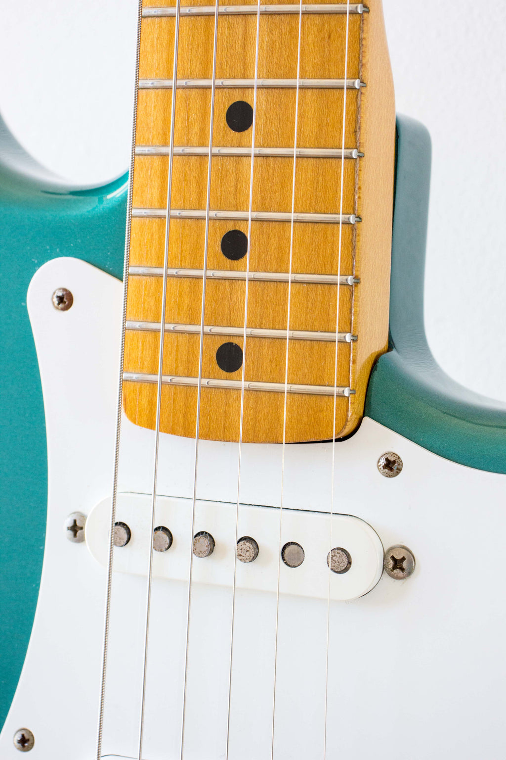Fender Japan '57 Reissue Stratocaster ST57-70TX Ocean Turquoise Metallic 1997-00