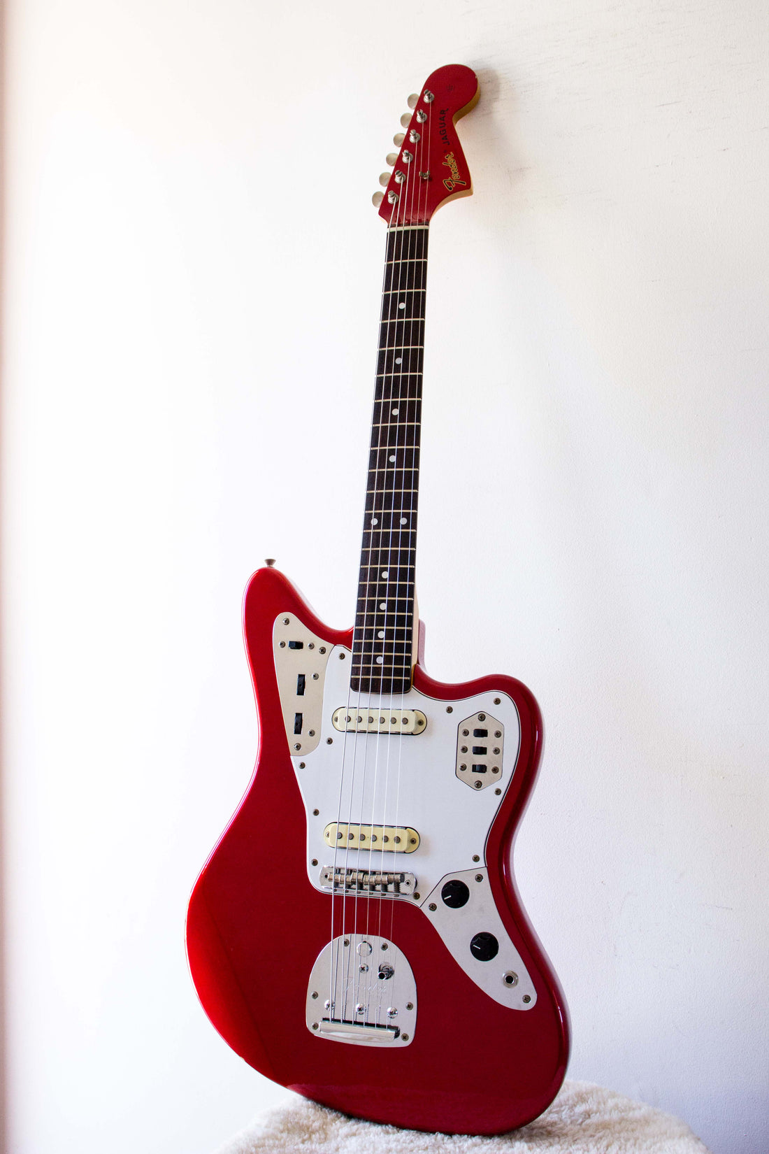 Fender Japan Jaguar JG66-85 Candy Apple Red 1999-02