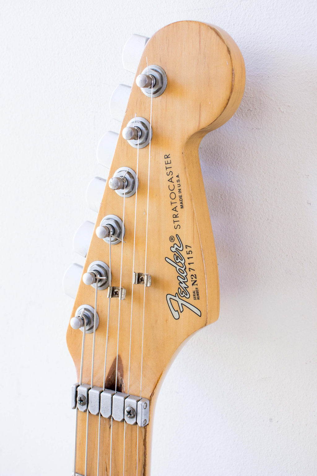 Fender Strat Plus Natural Ash 1993