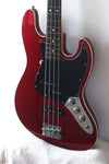 Used Fender Aerodyne Jazz Bass Old Candy Apple Red