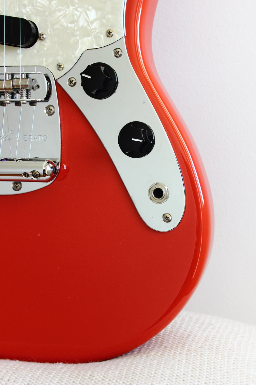 Fender '73 Reissue Competition Mustang Fiesta Red 2012