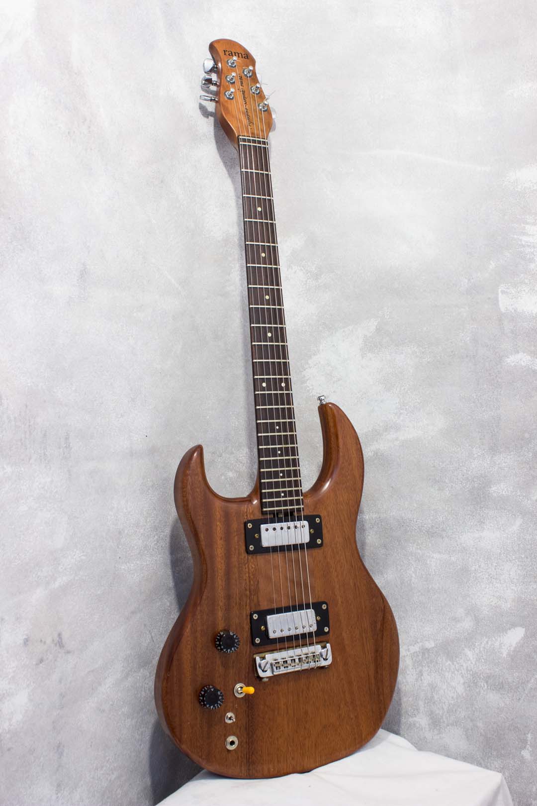 Rama Guitars SG Style Left Handed Natural Gloss c1985