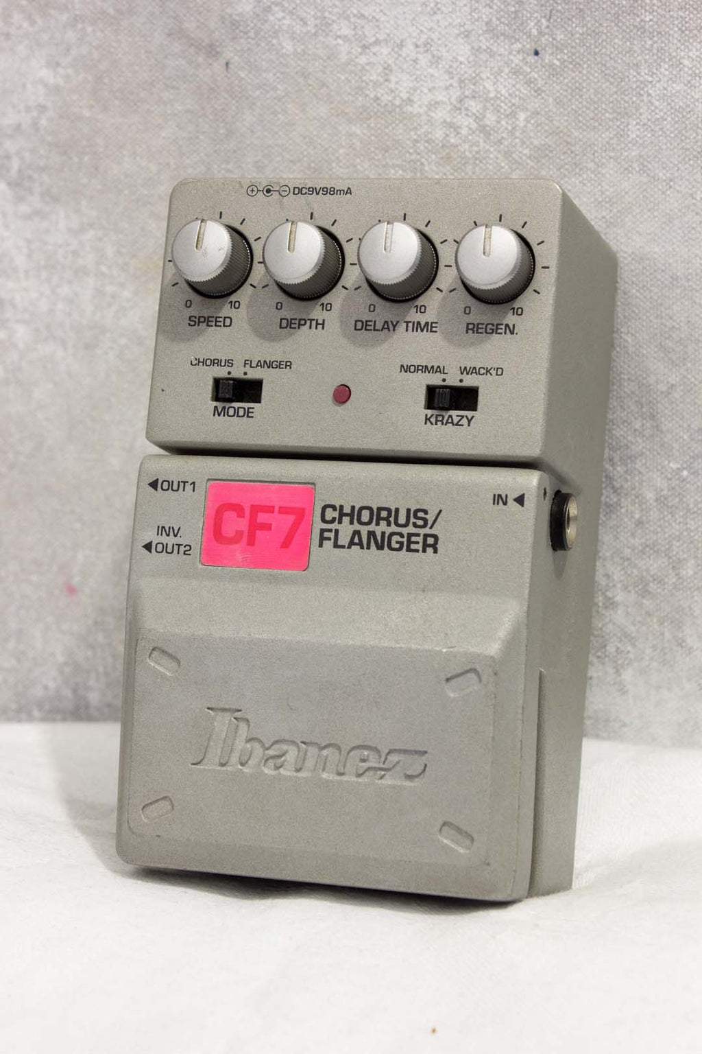 chorus flanger pedal Ibanez CF7 Chorus/Flanger Pedal – Topshelf Instruments