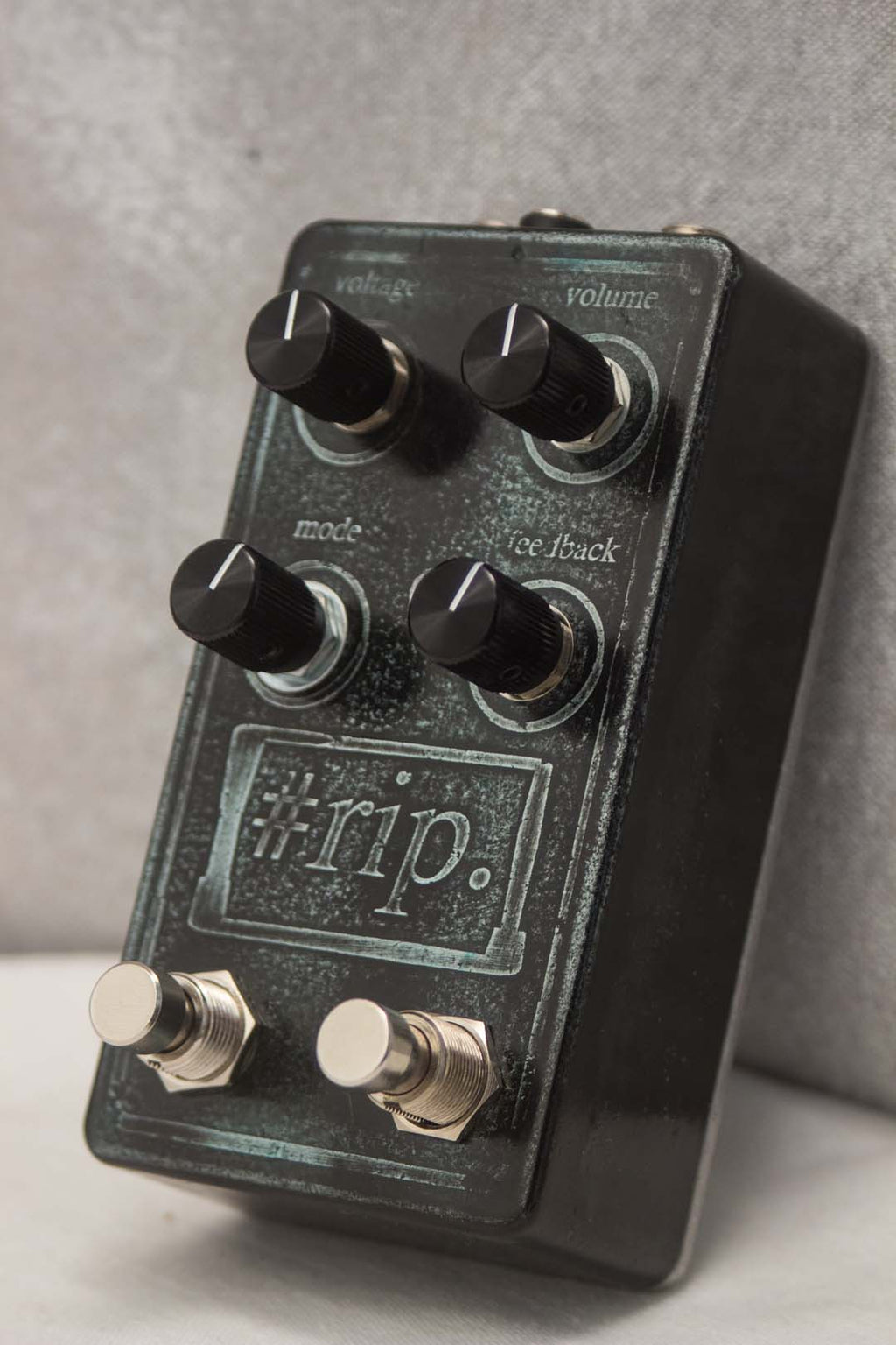 guitar pedal etching Dropping Acid Pedal Etching #RIP Fuzz Pedal – Topshelf Instruments