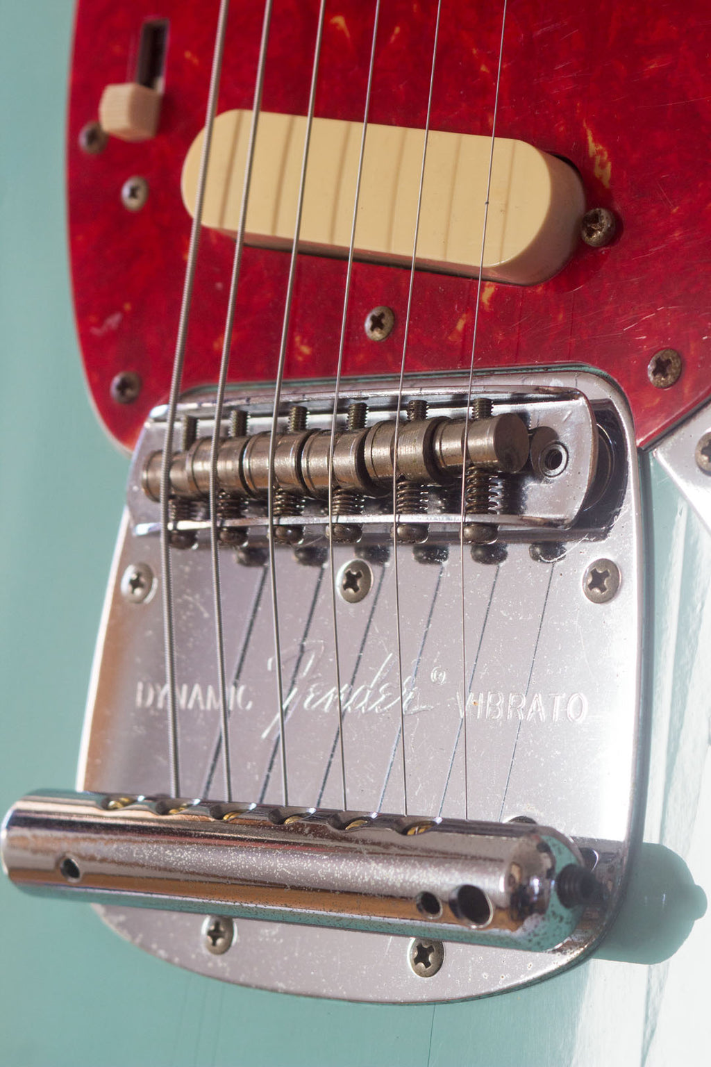Fender Japan '69 Reissue Mustang MG69-65 Aged Sonic Blue 1995